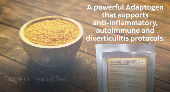 Turmeric herbal tea