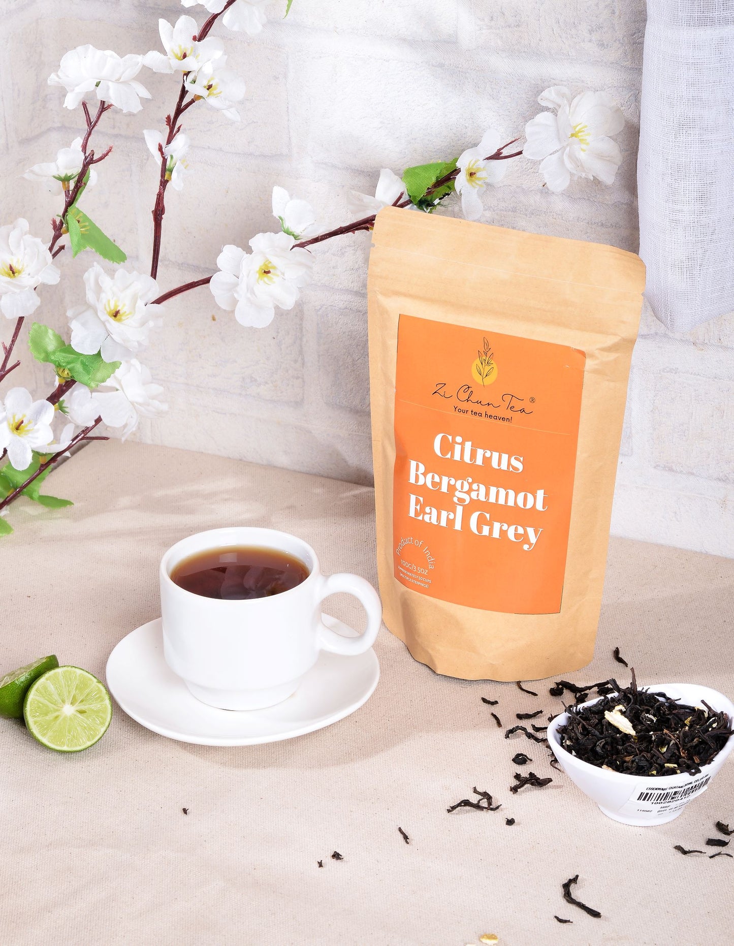 Organic Citrus Bergamot Earl Grey Tea